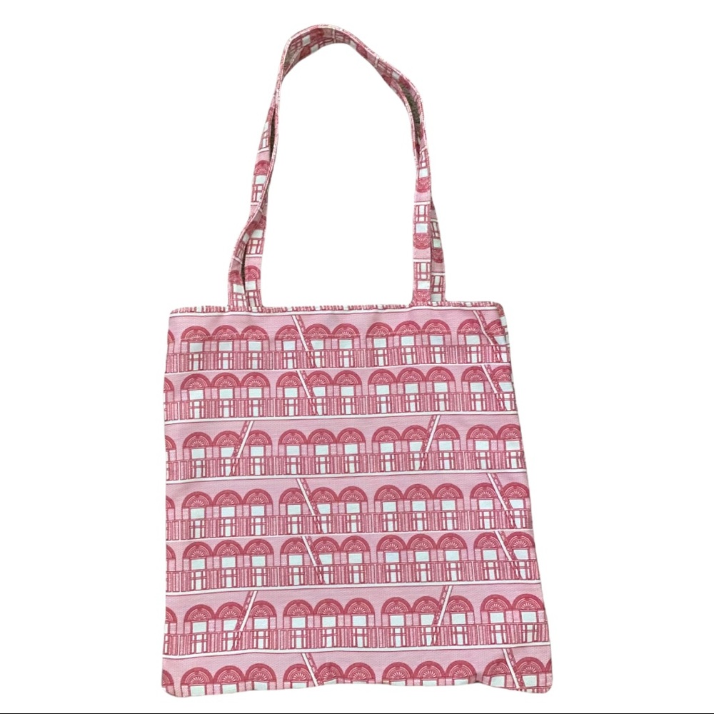 **SOLD**EUC Pink Canvas Gucci Met Gala Tote The Camp Exhibit - Picture 3 of 7
